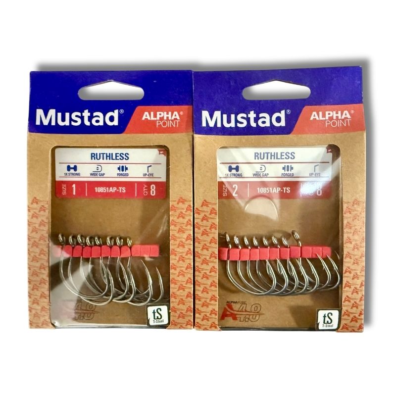MUSTAD RUTHLESS HOOK 10851AP