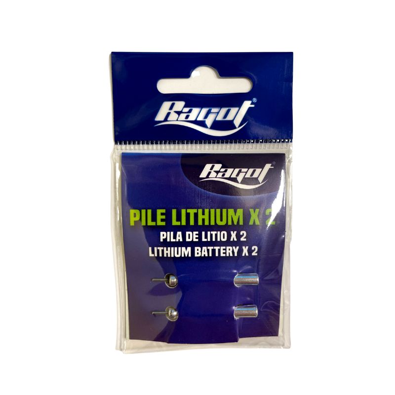 RAGOT ACC MAR PILA DE LITIO X 2 BR-435 ECO