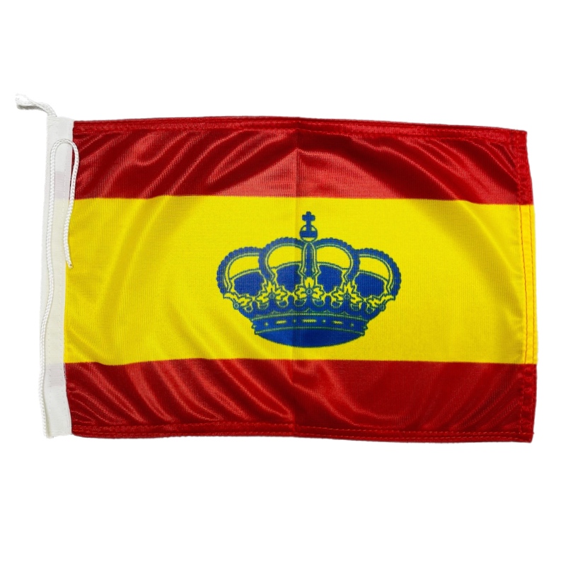 BANDERA ESPAÑA CON CORONA