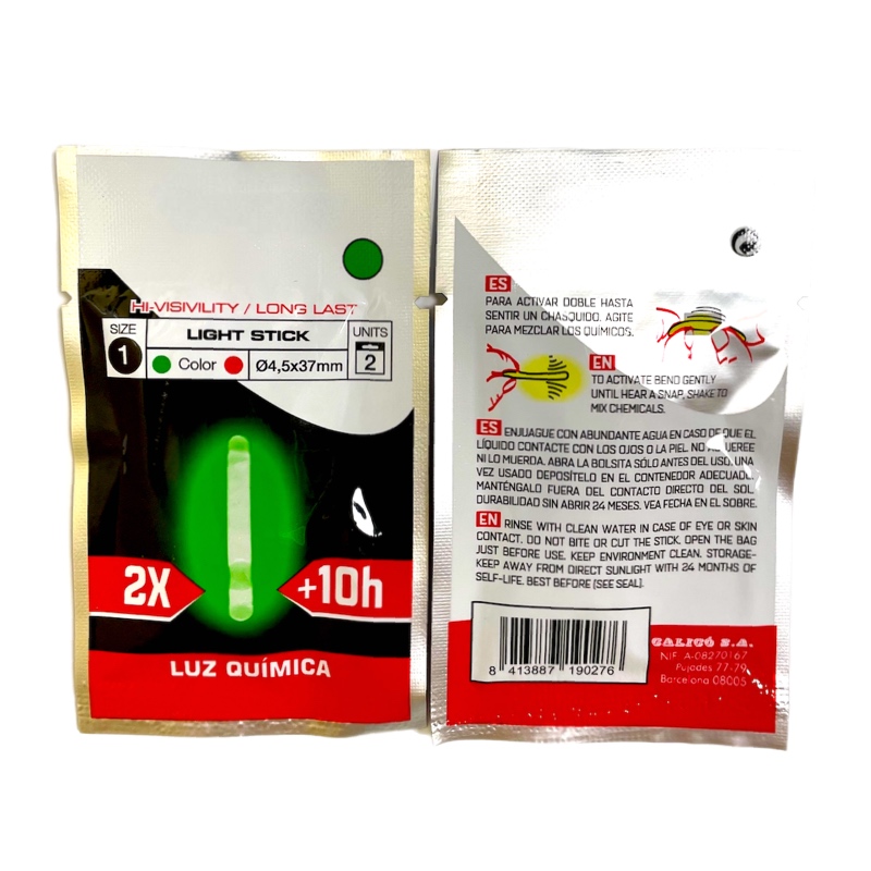 KALISTARLITE B2 GUS SL1x2 HI-VISILITY/VERDE