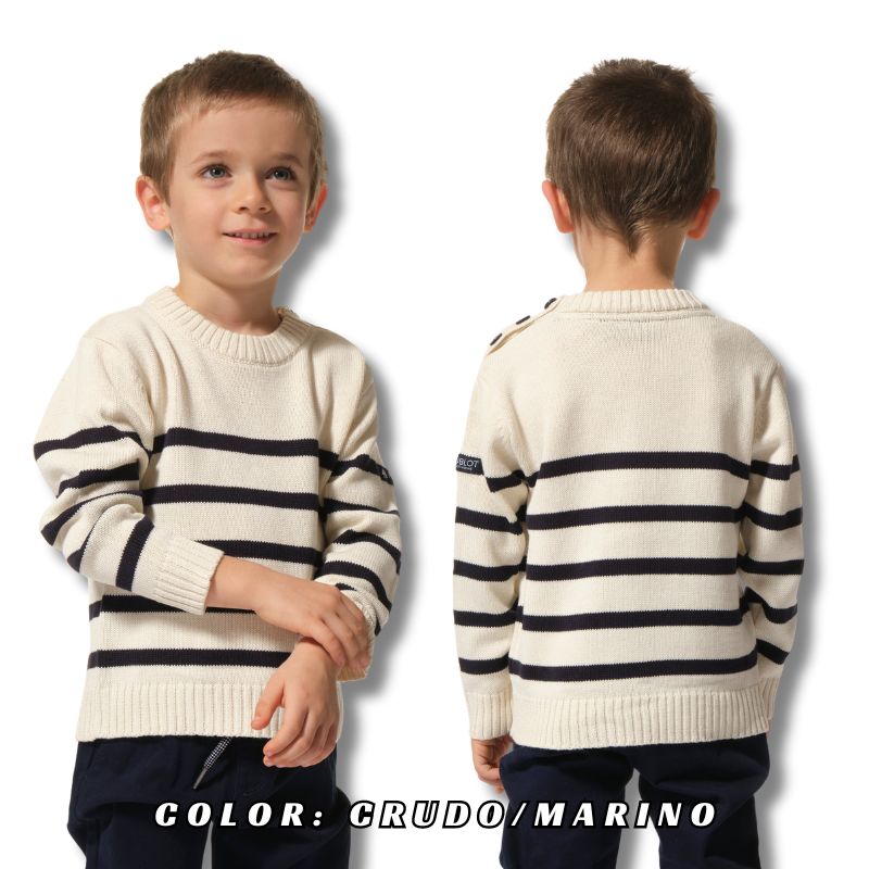 HUBLOT JERSEY ALGODON RAYAS INFANTIL