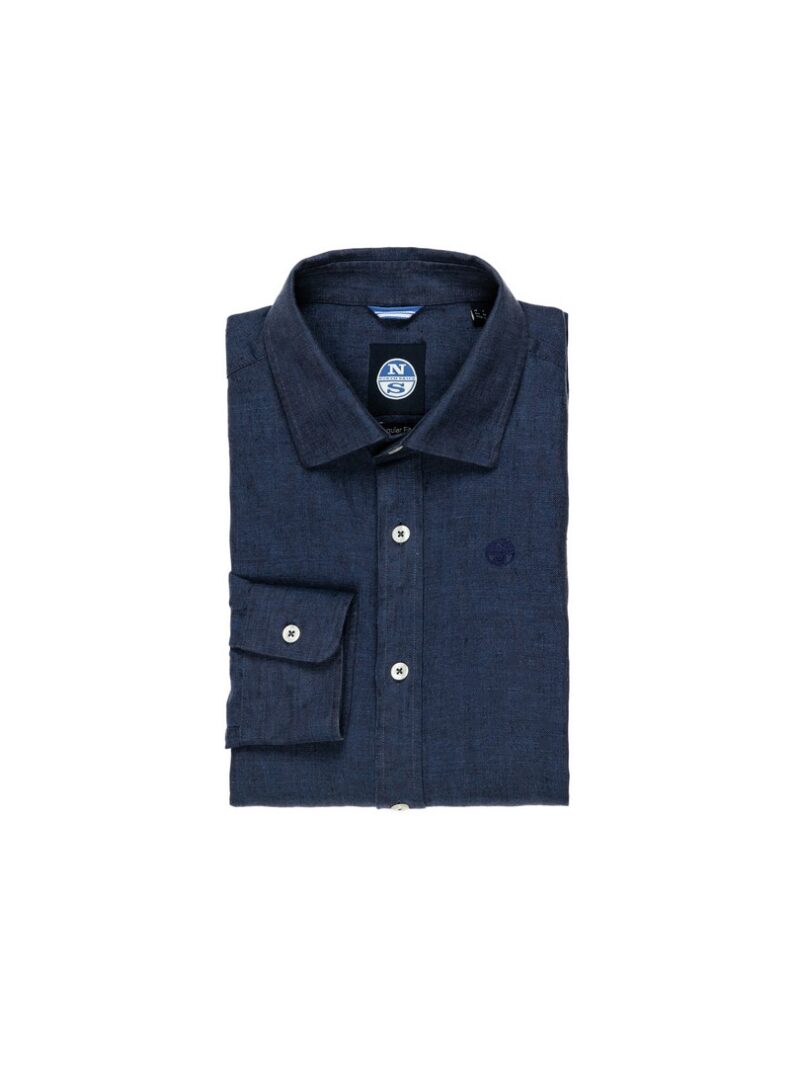 NORTH SAILS CAMISA LINO POINT COLLAR REG - Imagen 6