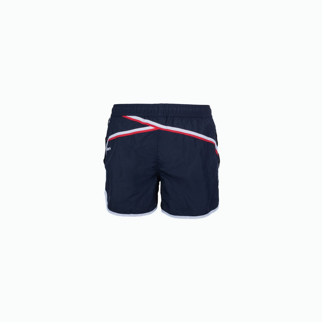 <p>Bañador en nailon 100 %. Dotado de red interna y cinturilla elástica, presenta un corte clásico y termina a mitad del muslo.</p> SLAM BAÑADOR SWIMSUIT C33 - Imagen 2