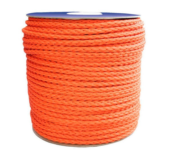 CABO FLOTANTE POLIETILENO NARANJA 8mm