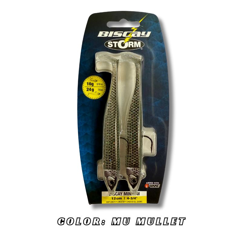 STORM BISCAY COAST MINNOW 2 MONTADOS NEW 2024 12CM 16 GR