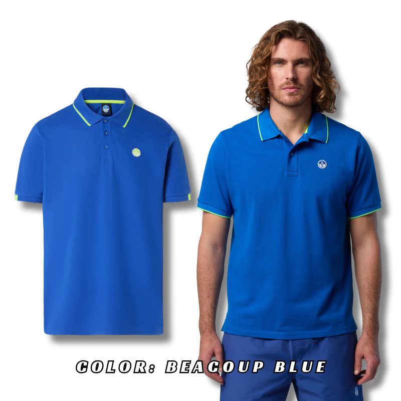 NORTH SAILS POLO SHORT SLEEVE W/LOGO
