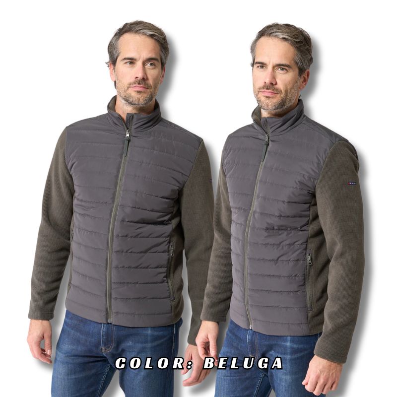 BATELA CHAQUETA POLAR COMBINADA