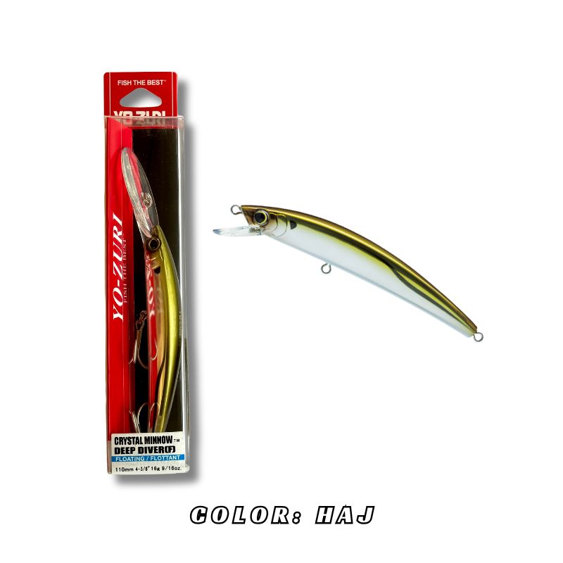 YO-ZURI CRYSTAL MINNOW DEEP DIVER (F)