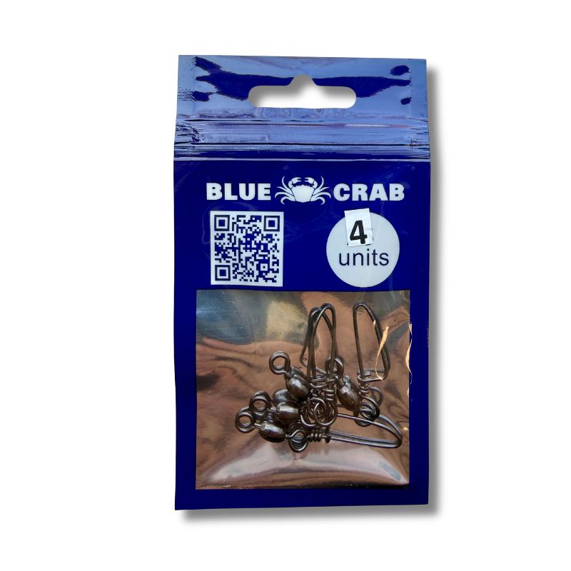 AZ TRADING BLUE CRAB SNAP SWIVEL 100LB 4UDS