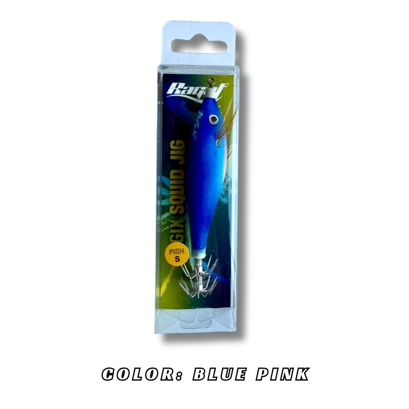 Extraordinaria jibionera Ragot Begix Squid Jig disponible en tallas S y SS. Su tamaño reducido es perfecto para la pesca del calamar, aunque resulta igualmente infalible ante sepias y ejemplares de gran tamaño. Equipada con una resistente doble corona que asegura cada picada y evita la pérdida de capturas. RAGOT BEGIX SQUID JIG PEZ 2026 - Imagen 3