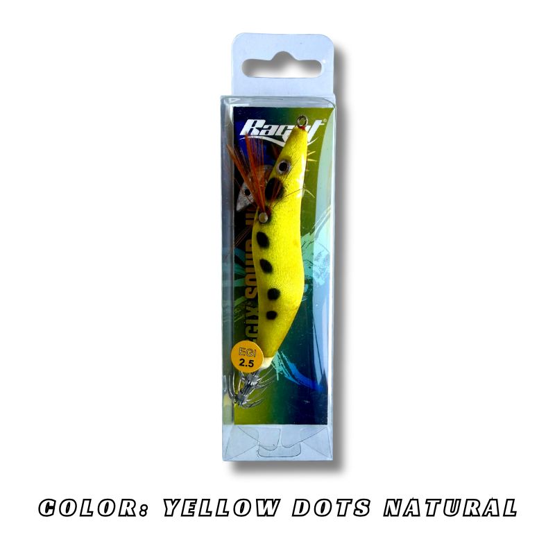 Descubra la Jibionera Ragot Begix Gamba, un egi que destaca por su navegación equilibrada y fluida bajo el agua. Con acabados extremadamente cuidados y una excelente relación calidad-precio, es el señuelo ideal para la pesca de cefalópodos. Disponible en una amplia y efectiva carta de colores en Repnaval. eu. RAGOT BEGIX GAMBA SQUID JIG - Imagen 7