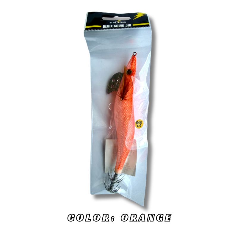 STORM BEGIX GAMBA SQUID JIG EGI - Imagen 2