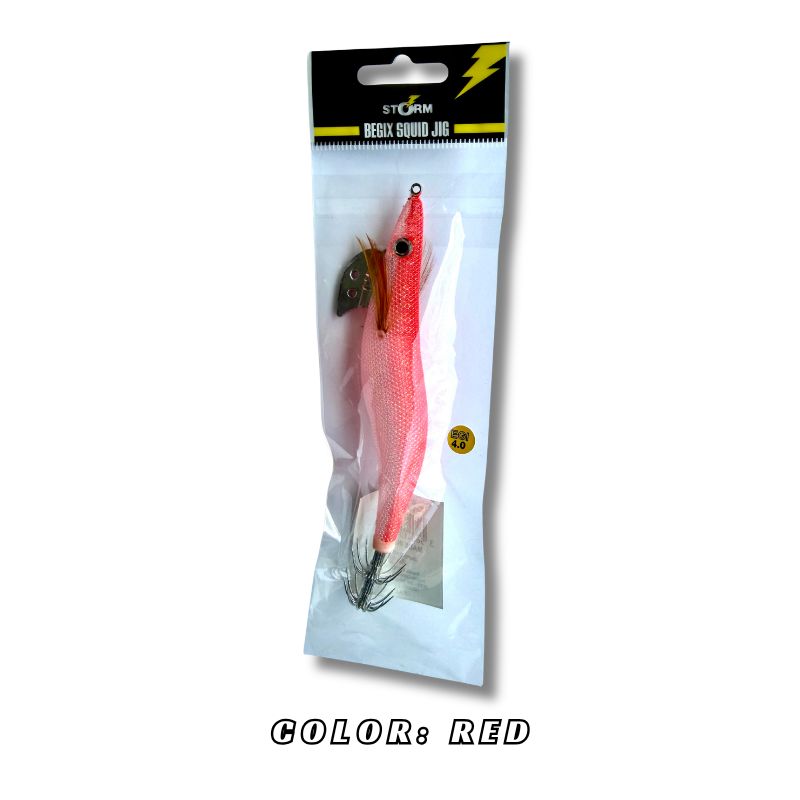STORM BEGIX GAMBA SQUID JIG EGI - Imagen 3