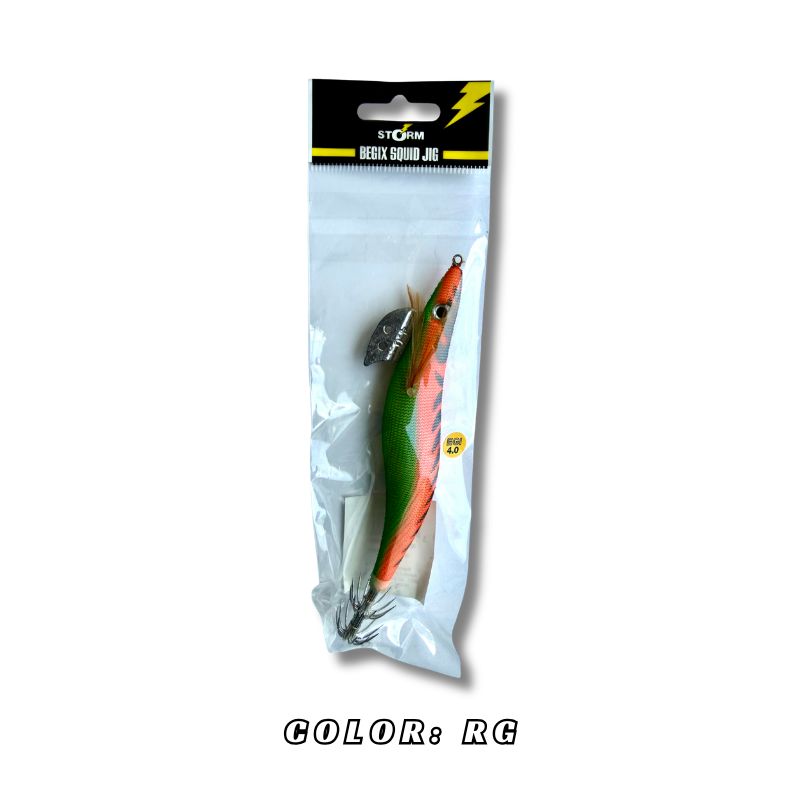 STORM BEGIX GAMBA SQUID JIG EGI - Imagen 4