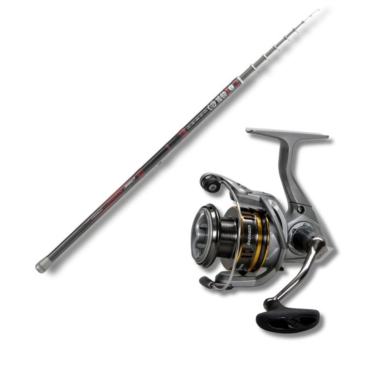 PACK JUAN: OKUMA CARRETE AVENGER B 3000 + KALI KUNNAN CAÑA JARK 300 FO