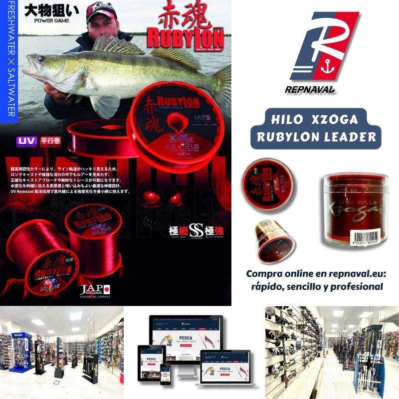 HILO DE PESCAR XZOGA RUBYLON LEADER