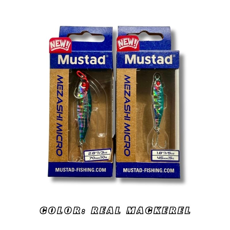 Descubre el Mustad Mezashi Casting Jig. Diseño asimétrico japonés, ojo refractante y anzuelos UltraPoint para una acción errática y clavadas seguras. MUSTAD MEZASHI MICRO CASTING JIG - Imagen 8