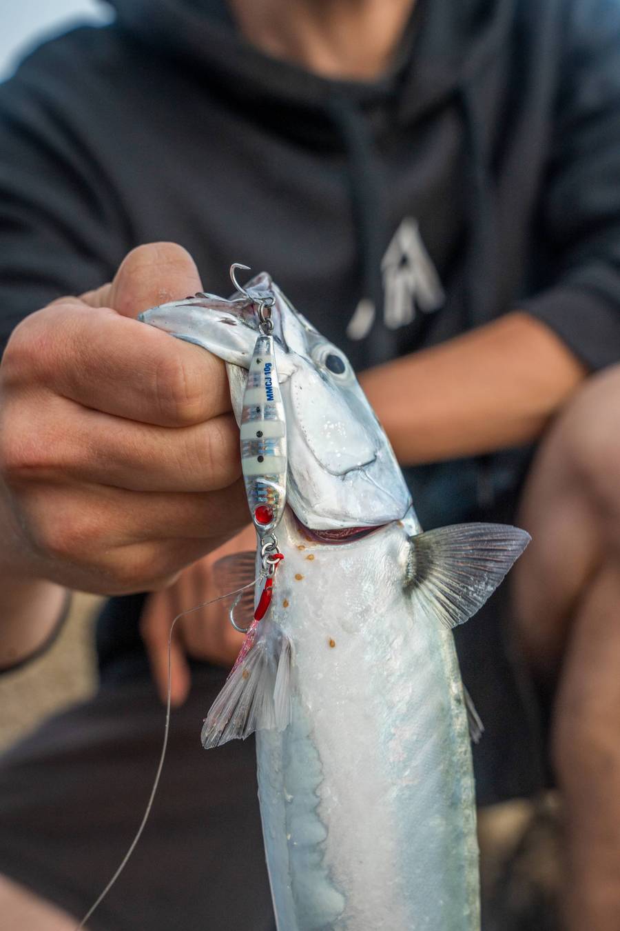 Descubre el Mustad Mezashi Casting Jig. Diseño asimétrico japonés, ojo refractante y anzuelos UltraPoint para una acción errática y clavadas seguras. MUSTAD MEZASHI MICRO CASTING JIG - Imagen 12