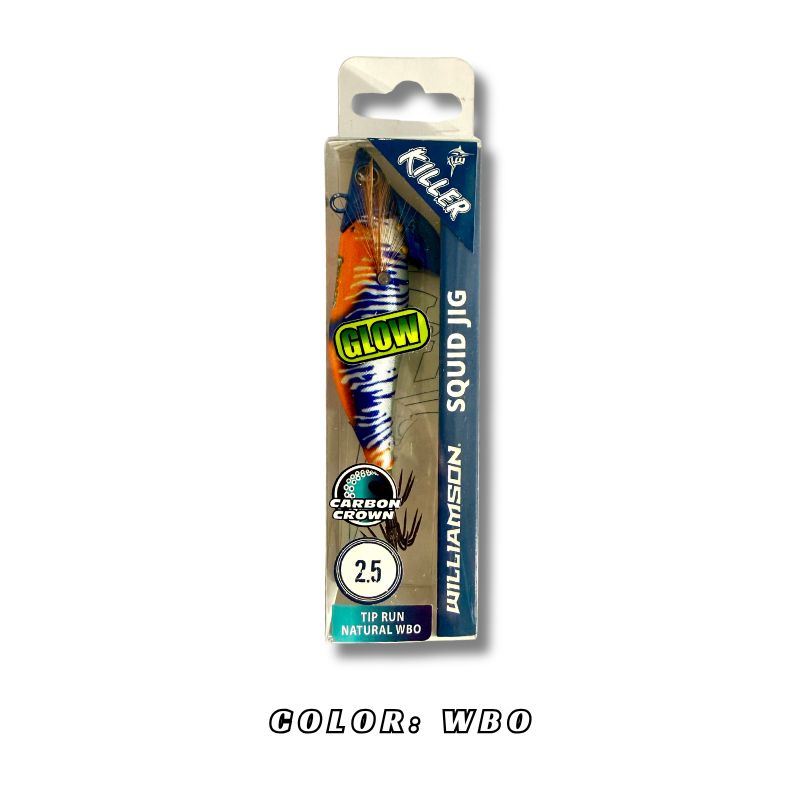 WILLIAMSON KILLER TIP RUN SQUID JIG 2.5 - Imagen 2
