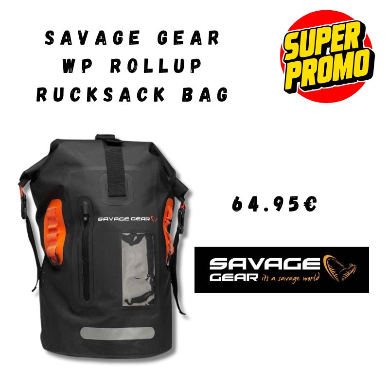 Promo: Savage Gear WP Rollup Rucksack Bag