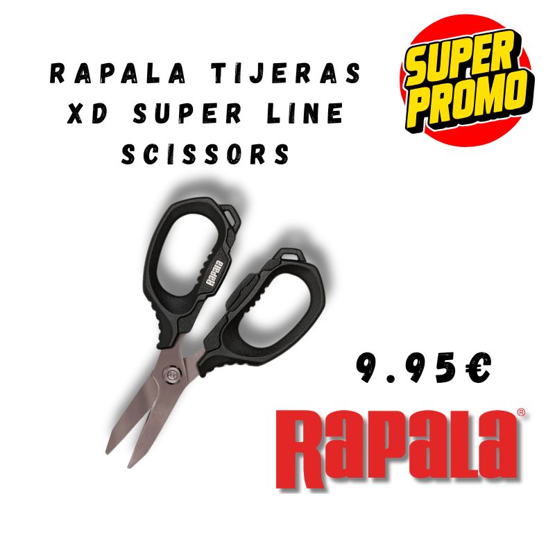 Promo: Rapala Tijeras XD Super Line