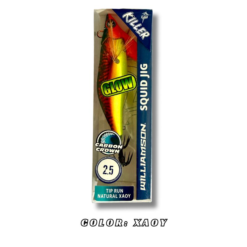 WILLIAMSON KILLER TIP RUN SQUID JIG 2.5 - Imagen 4