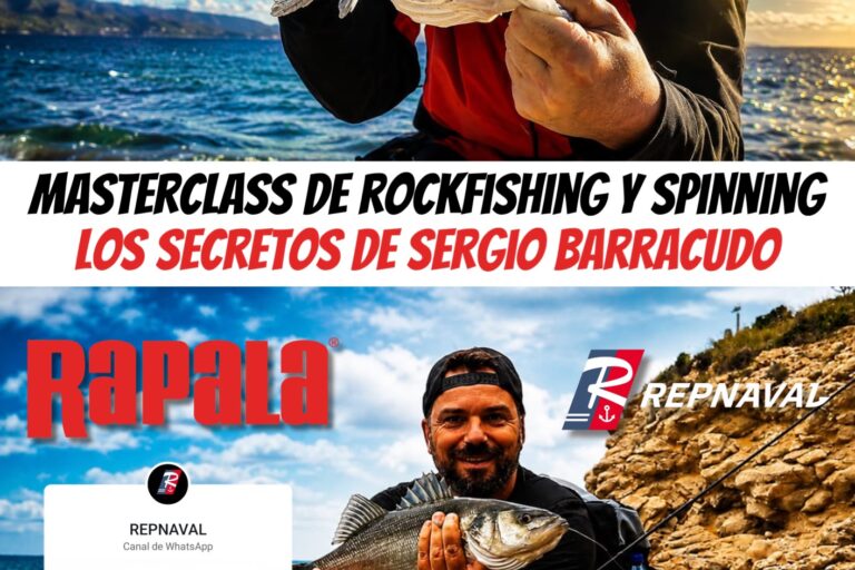 Taller Técnico de Rock Fishing y Spinning con Sergio BARRACUDO